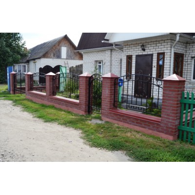 Кованый забор в Орше №0139